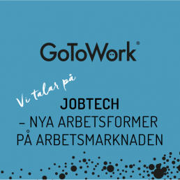 GoToWork deltar på JobTech 2022